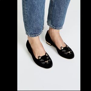 Charlotte Olympia Kitty Cat Loafers